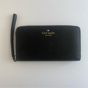 Kate Spade Black Wristlet Wallet – NWOT